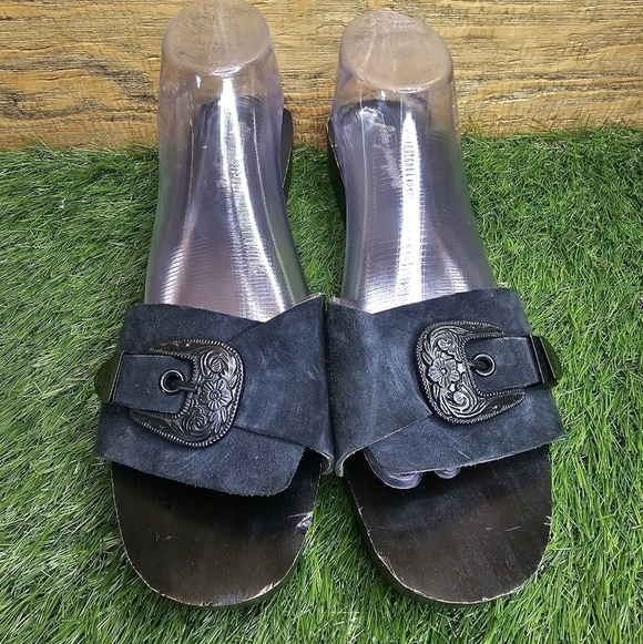 New Free People Westtown Slide Clog - Picture 9 of 13